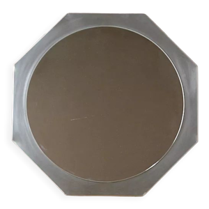 Miroir en inox vintage 1970