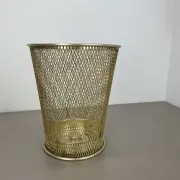 Vintage Paper Basket and Umbrella Stand in the Matégot Style, France, 1970s