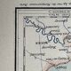 Carte ancienne Îles Britanniques 54x37cm