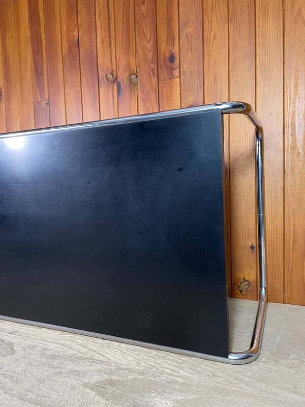 Table basse Laccio de Marcel Breuer édition Gavina 1950/60 (étiquette)