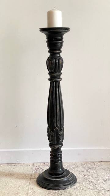 Candle holder 65cm Solid oak