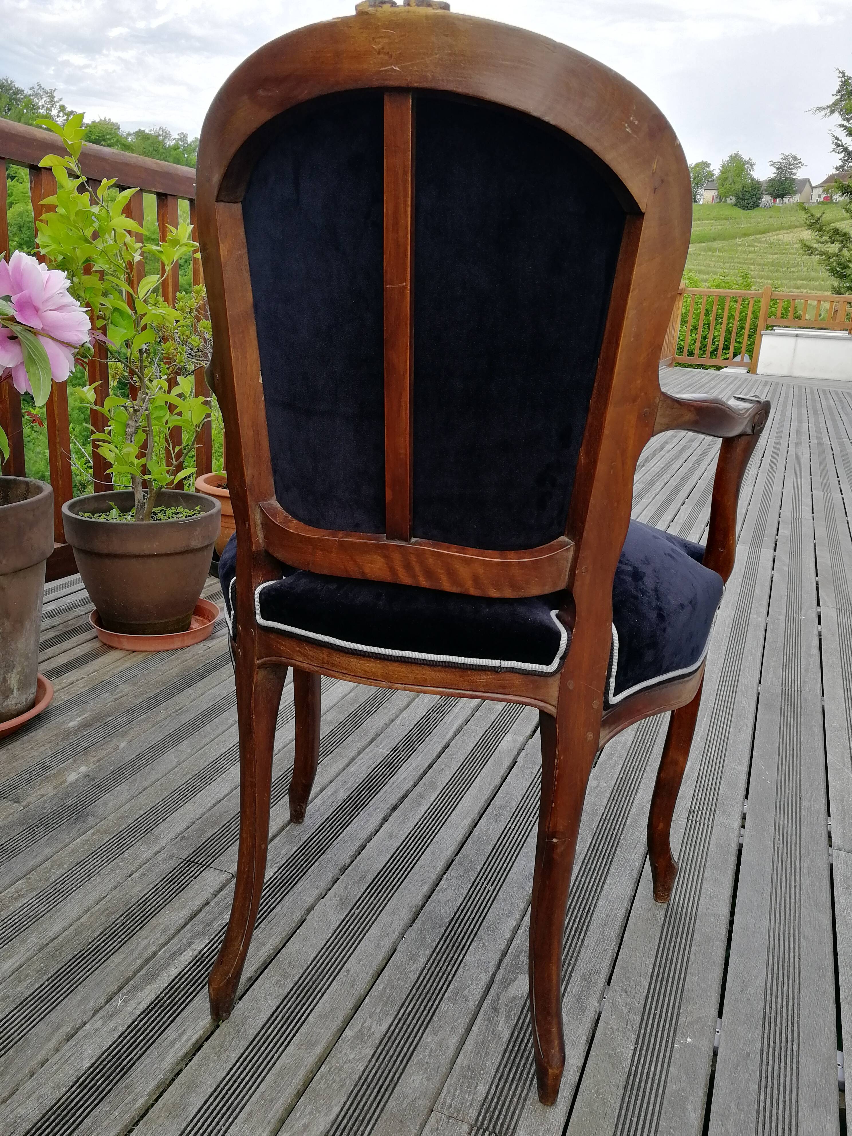 Louis XV style armchair