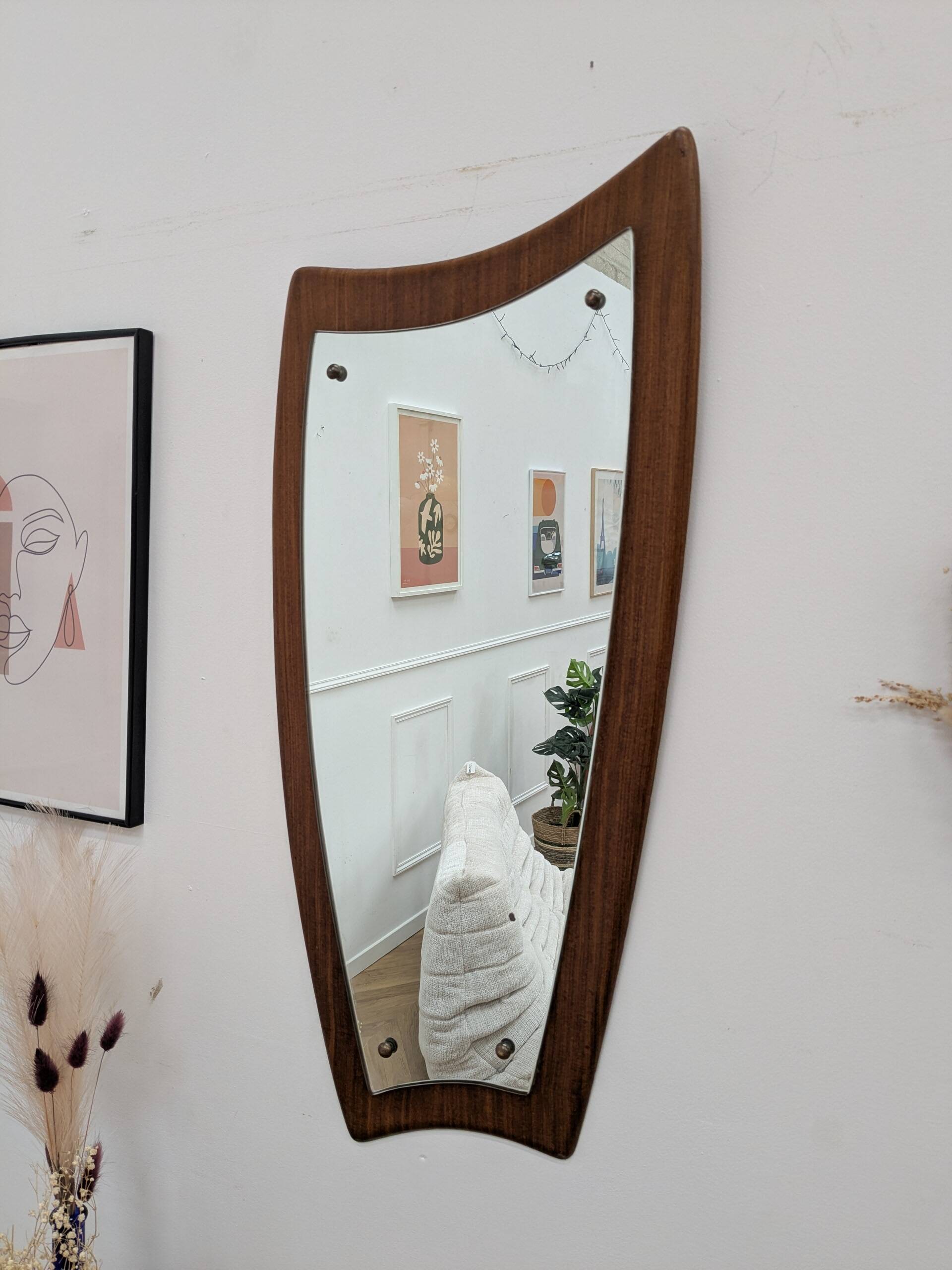 Scandinavian cocktail mirror
