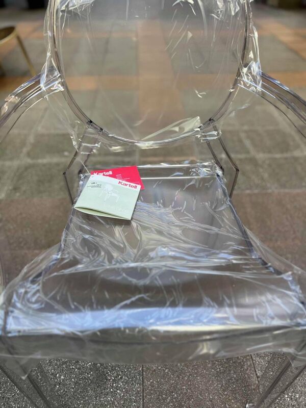 Lot de 4 chaises ''Ghost'' - Philippe Starck - Kartell