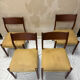 Chaises scandinaves en teck 1970