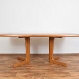 Mid-century danish walnut extendable dining table, 1970