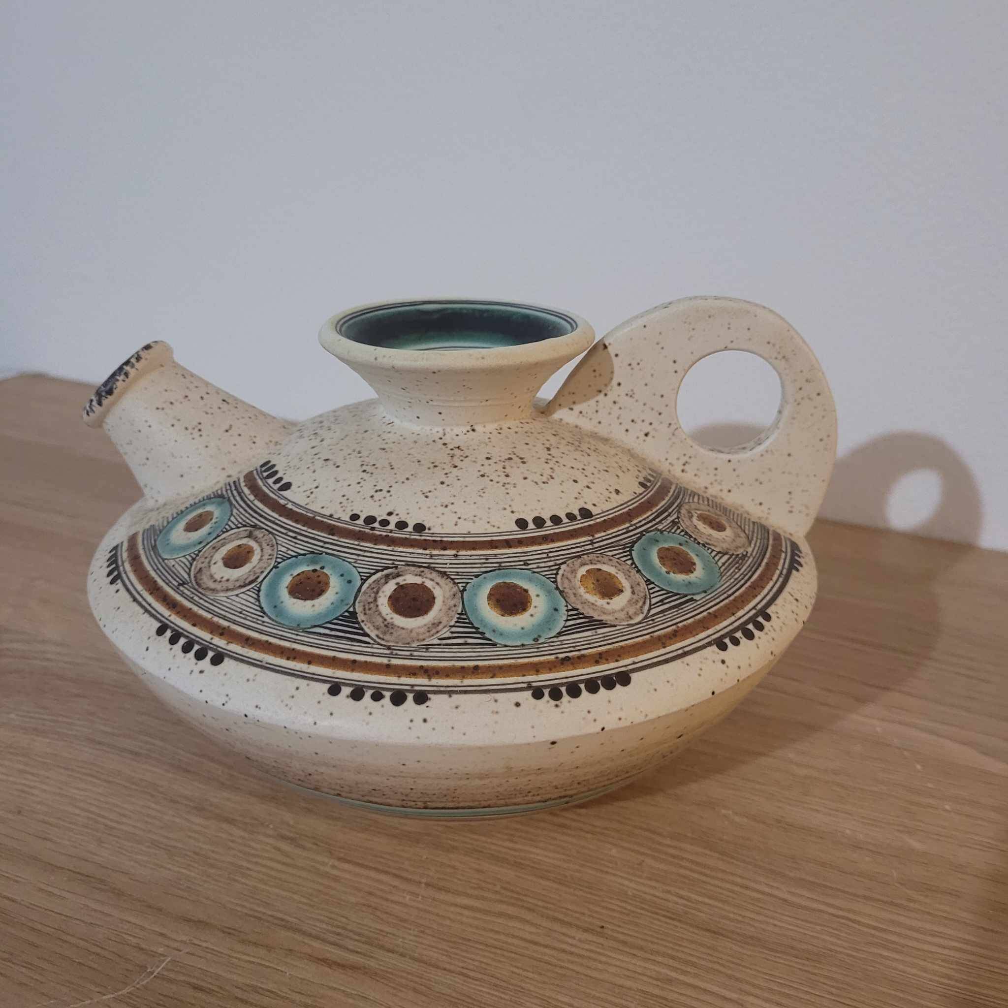 IOLKOS Handmade Greek Stoneware Decorative Vase