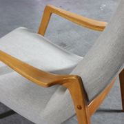 Scandinavian armchair danish feet years 50 compass