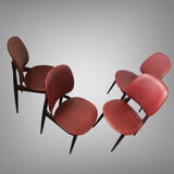 Set of 4 design chairs Pegasus vintage Baumann edition 1960s