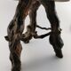 Brutalist stool tripod pied de vigne 60
