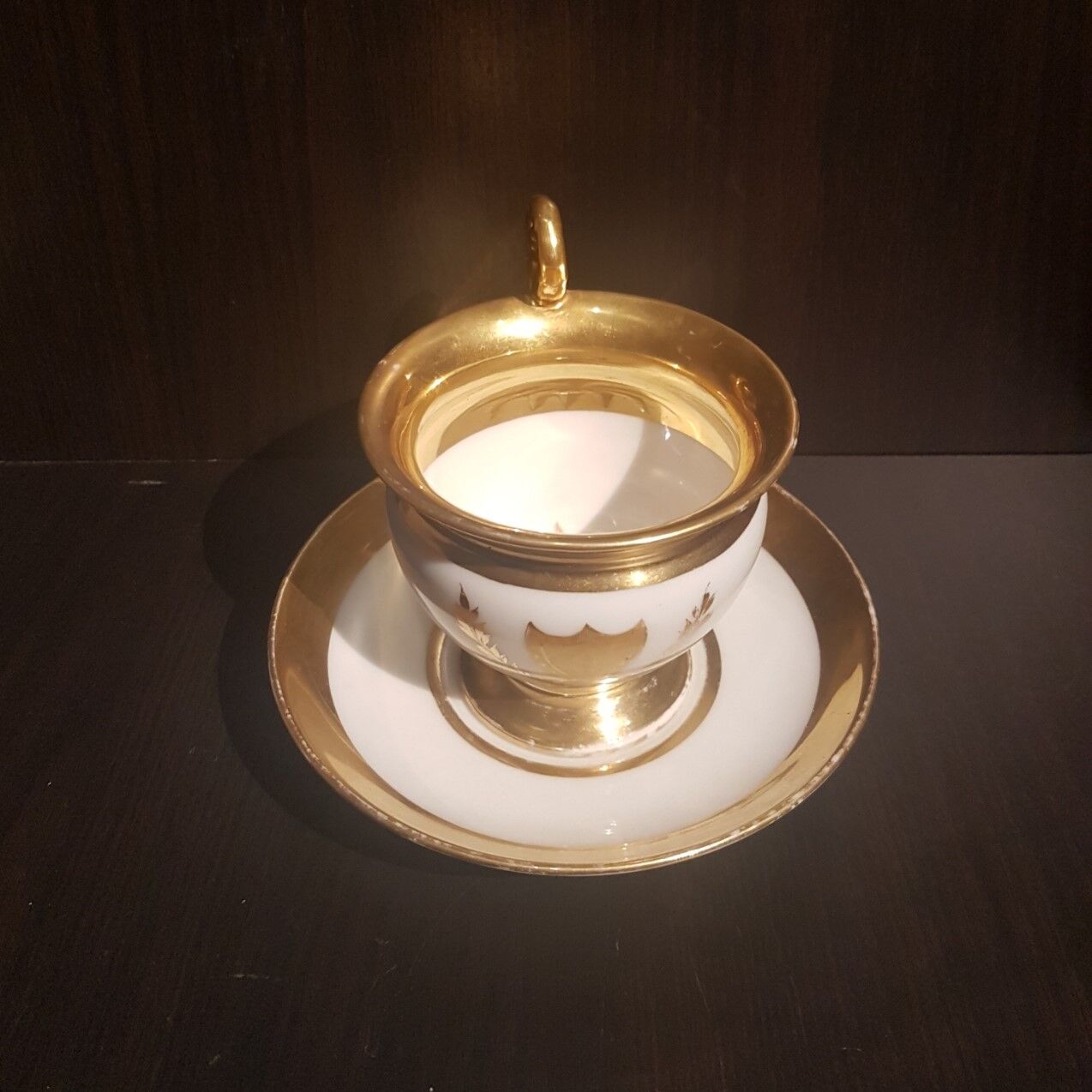 Porcelain chocolate cup from Paris