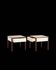 Pair of bedside tables by Florence Knoll, United States, 1960s