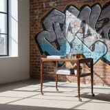 Bar Cart in Rosewood by Edmund Brouer, Denmark, 1970s