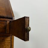 English oak writing desk