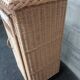 Vintage 50s rattan cabinet