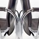 Pair of 1970s Vintage Hans Eichenberger Leather & Chrome Lounge Chairs, Labeled