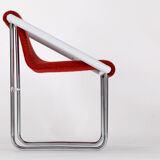 Czech tubular steel ladies armchair, 1960