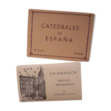 Set of two covers of small old photos Spain