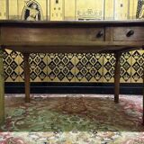 19th century walnut table/desk