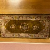 Chinese silk carpet, 124 cm x 62 cm