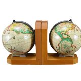 Greenhouse book vintage globes world map toys mont blanc