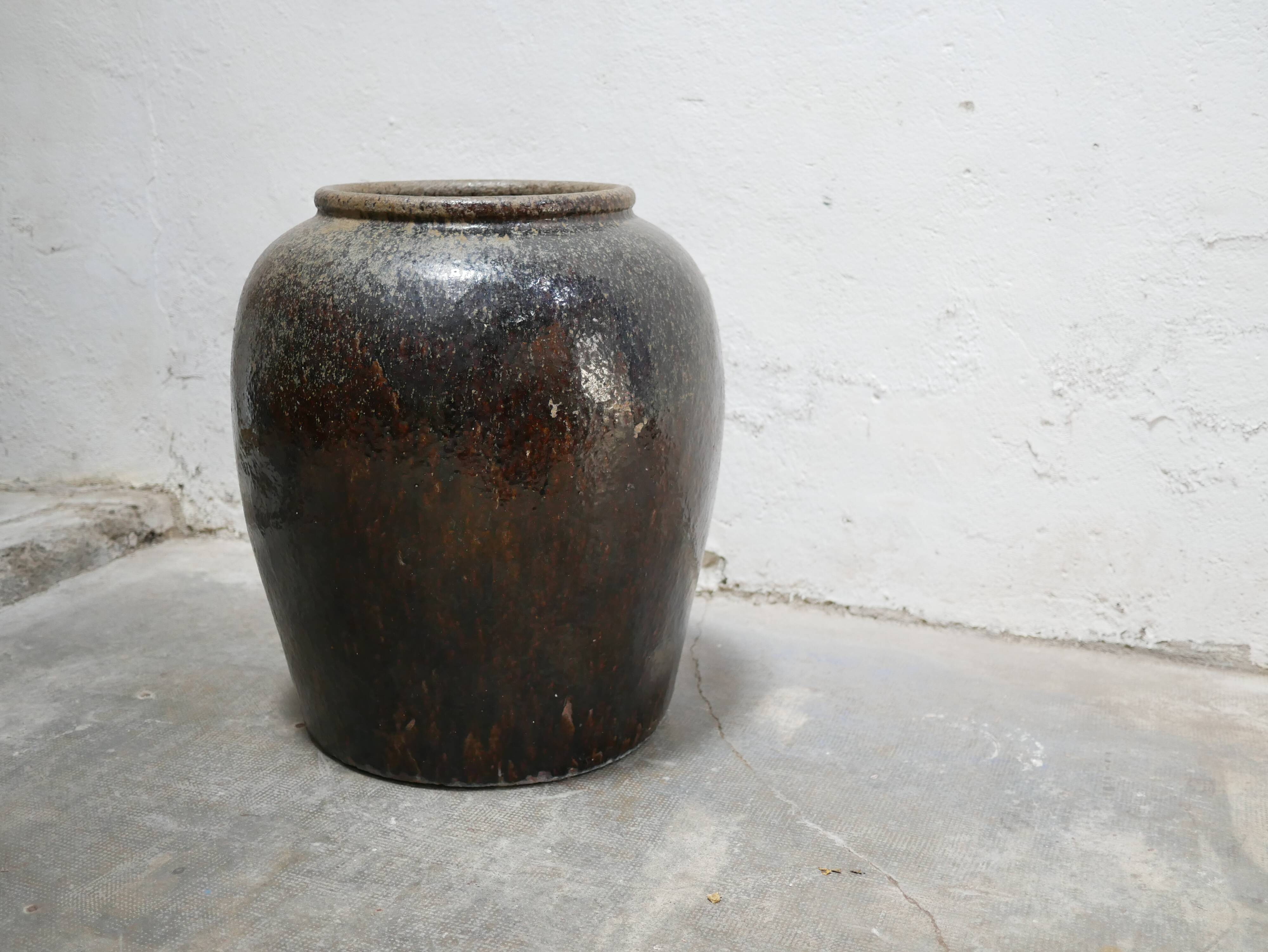 Jarre Vintage En Gr s maill Selency