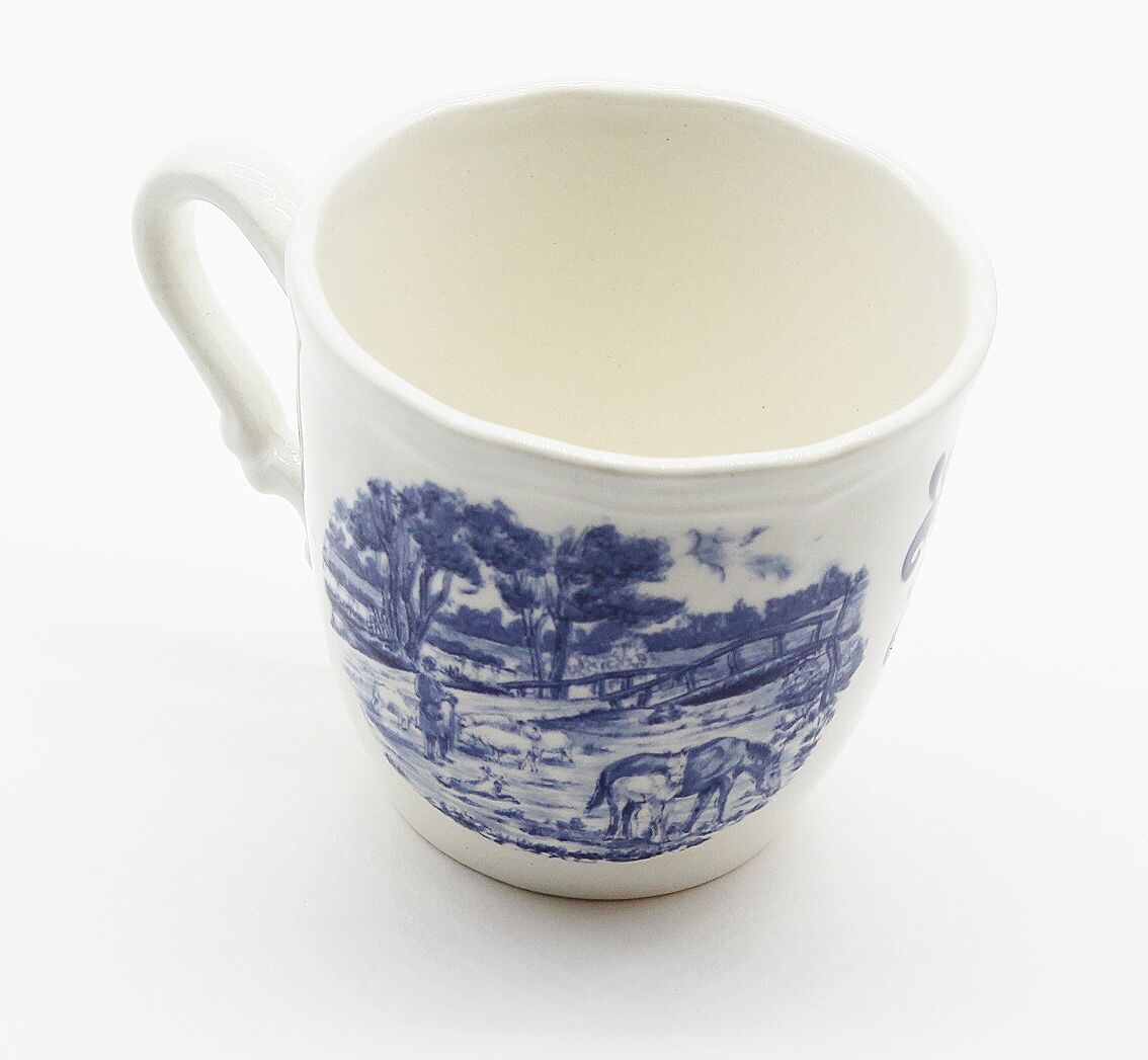 Cup with saucer Sarreguemines