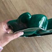 Plat à apéritif vintage en céramique