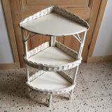 Rattan shelf