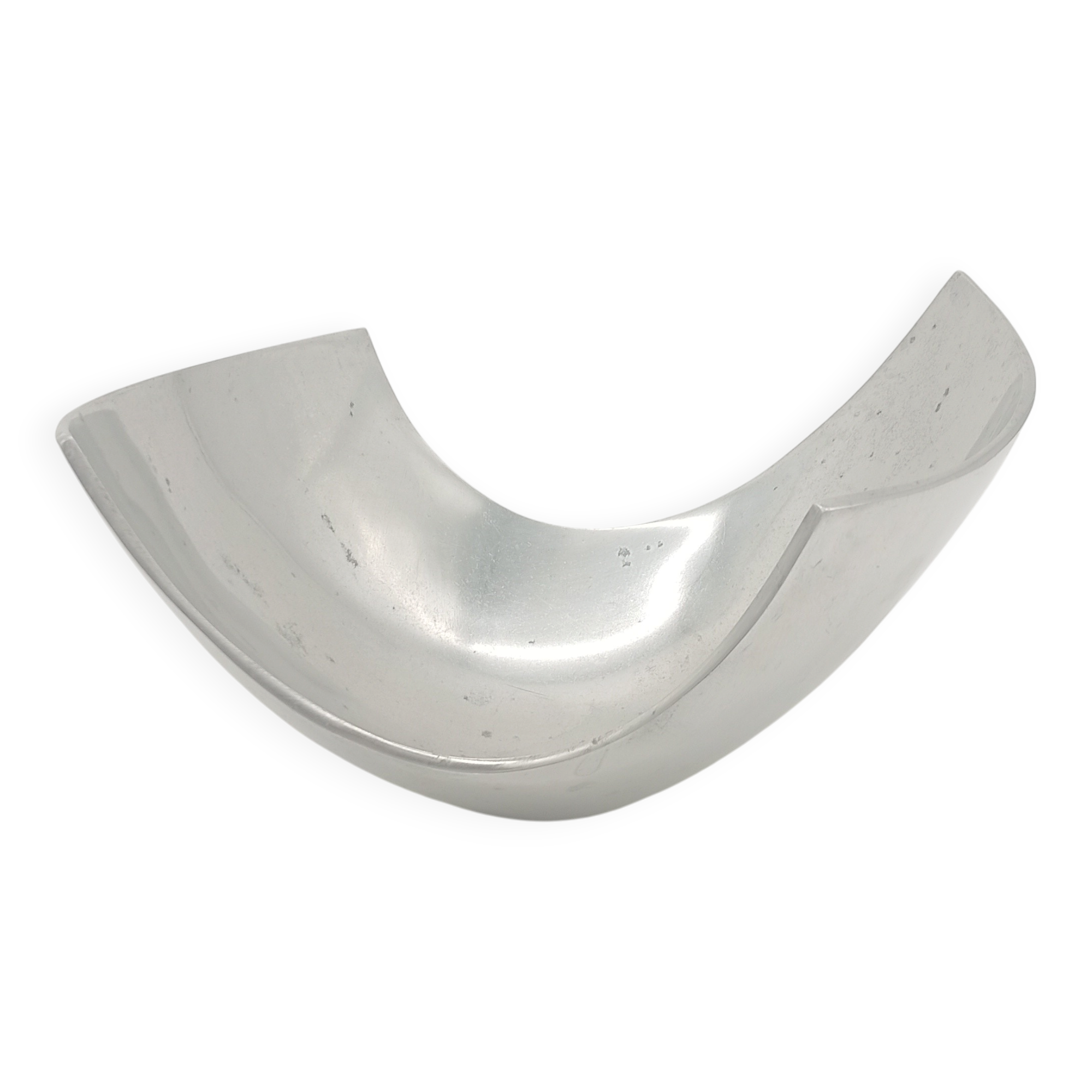 Vintage Coupe Post-Modernist Aluminium 1980s minimalist design