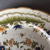 Assiettes reproduction Vieux Moustiers 18e siècle Primula