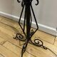 lampadaire en fer forgé 1950
