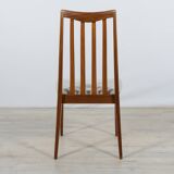 Chaises de salle à manger en teck et tissu du milieu du siècle par Leslie Dandy pour G-Plan, années 1960, lot de 8