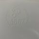 Vintage 70s-Magnificent white square mirror-Syla