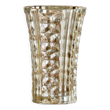 Large Reims crystal vase