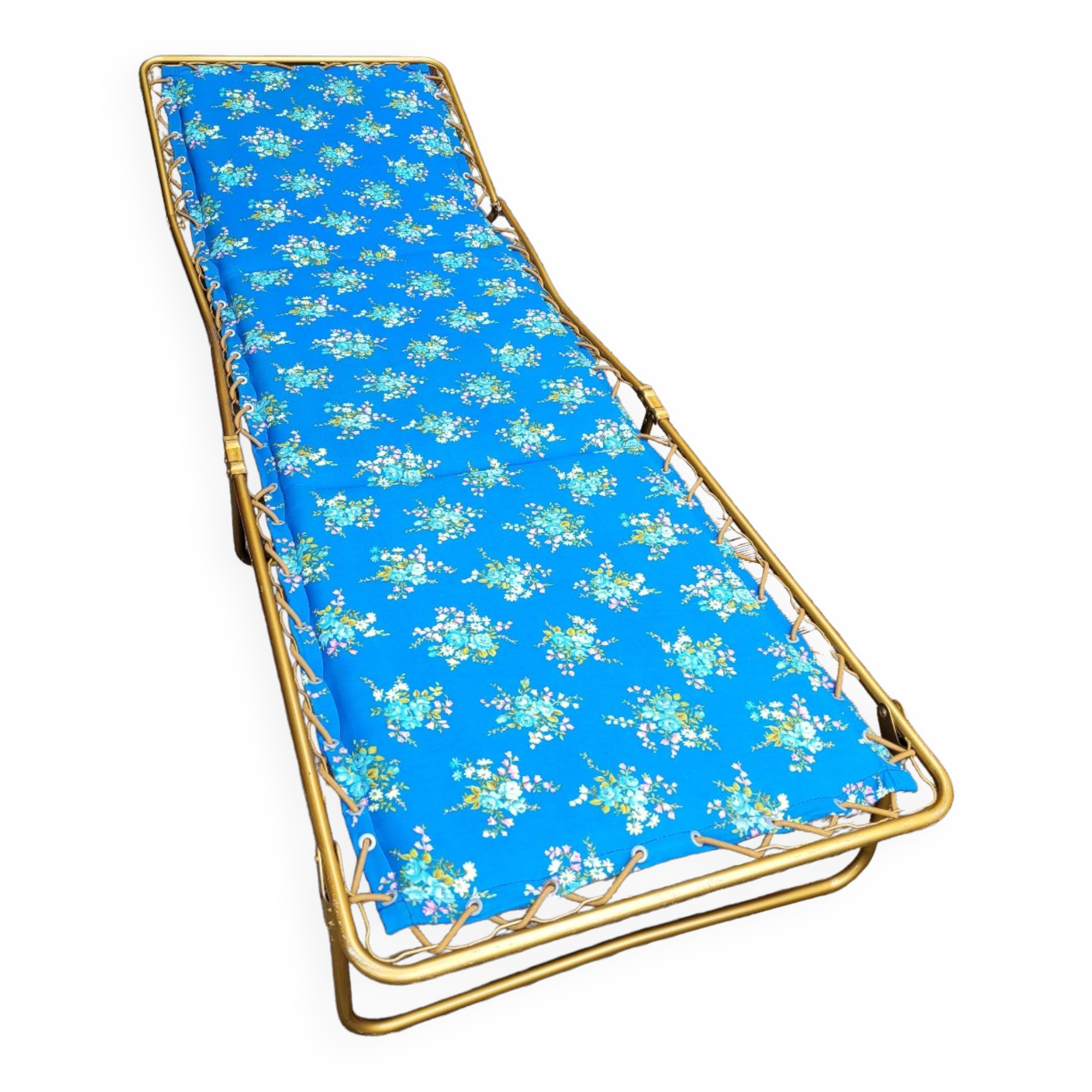 Vintage Samti camp bed