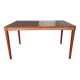 Table danoise en teck HW Klein pour Bramin