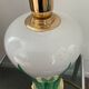 Vintage porcelain and brass lamp bases