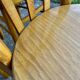 Set of 6 Luterma beech chairs, 1950.