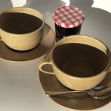 Pair of blond Grès Village lunches