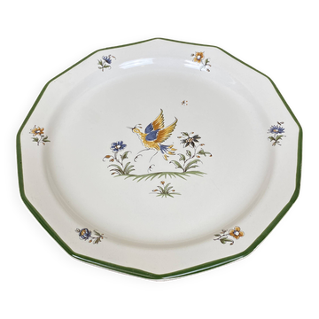 Large Bondil de Moustiers dish