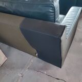 Leather and fabric sofa by Jean-Charles de Castelbajac for Ligne Roset