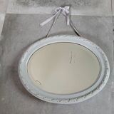 Old wooden mirror