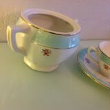 Coffee service décor Diane des faienceries de Sarreguemines / vintage 60s