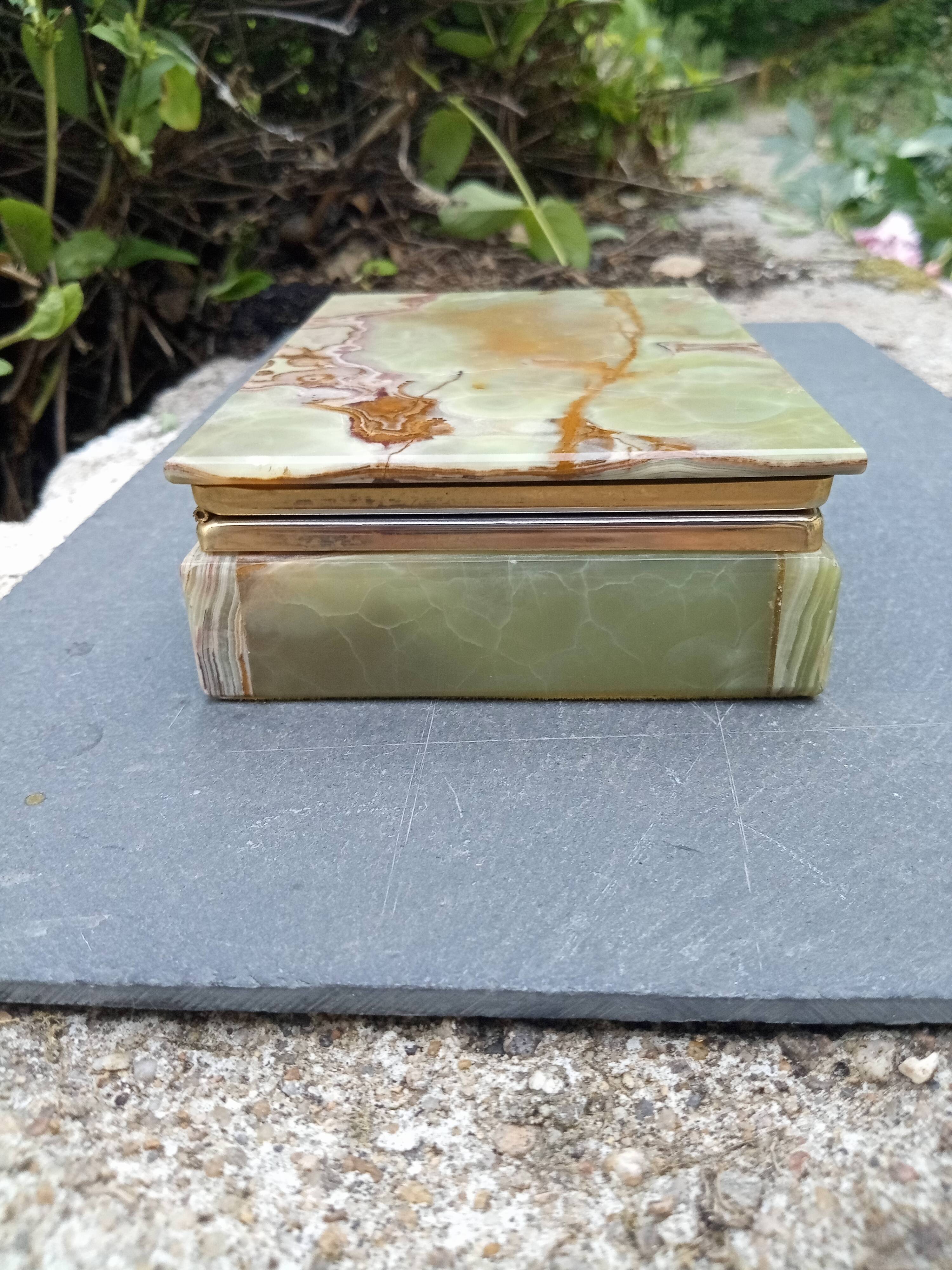 Onyx catchall from the 1960s, vintage Italy.