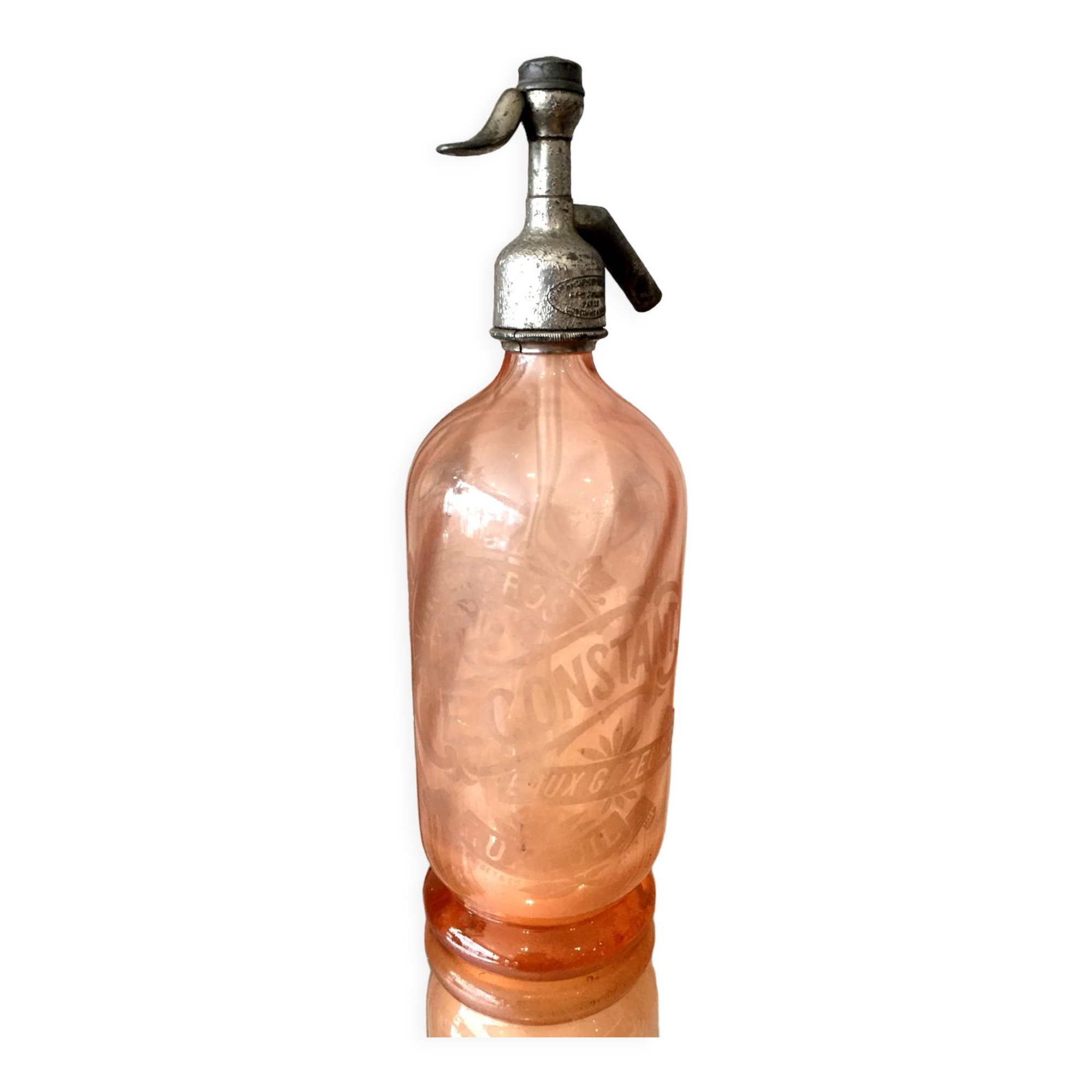 Siphon pink orange