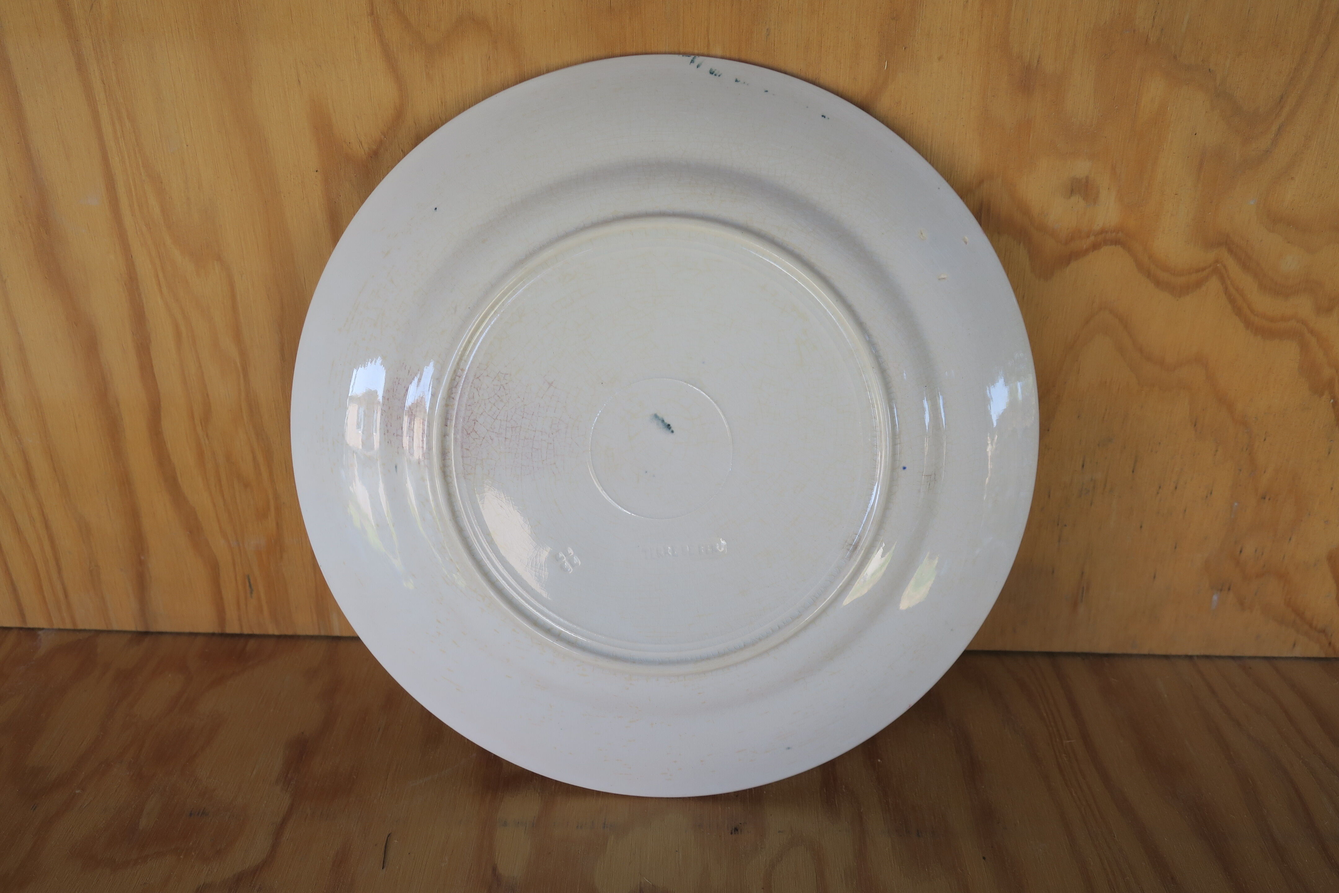 6 flat plates terre de fer