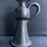Terracotta pitcher signed Jean Marais - Vallauris