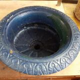Pair of cast iron Medici vases