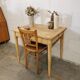 Bureau en bois brut